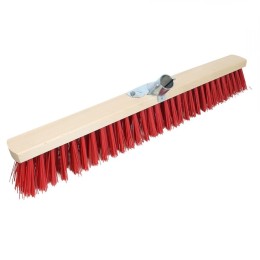 Balai cantonnier poils rouges 60 cm