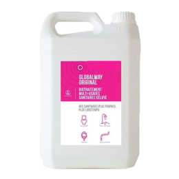 GLOBALWAY PLUS ORIGINAL biotraitement multi usages sanitaires bidon de 5L