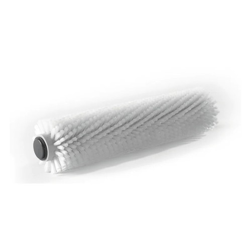 Brosse cylindrique blanche poils souples Nylon autolaveuse GHIBLI ROLLY NRG
