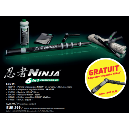 KIT ninja carbon 6 en 1  Unger UNGER - 1