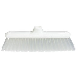Balai Fibres Souples 29 cm Coloris blanc HACCP