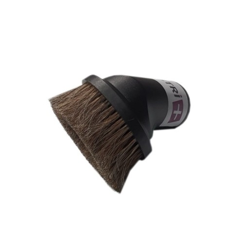 Brosse meuble ronde en crin de cheval pour aspirateur Brosse meuble ronde en crin de cheval pour aspirateur