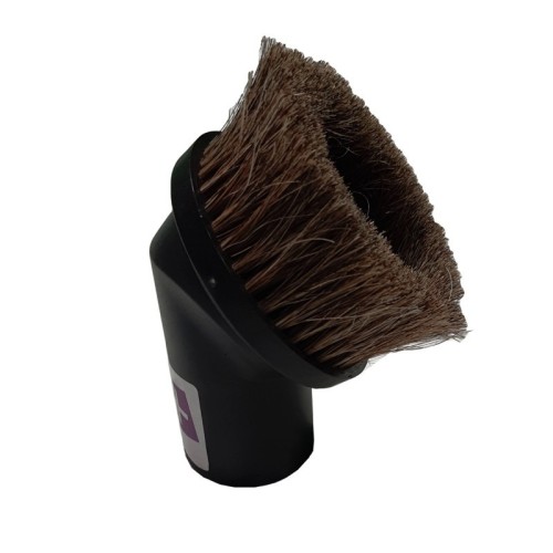 Brosse meuble ronde en crin de cheval pour aspirateur Brosse meuble ronde en crin de cheval pour aspirateur