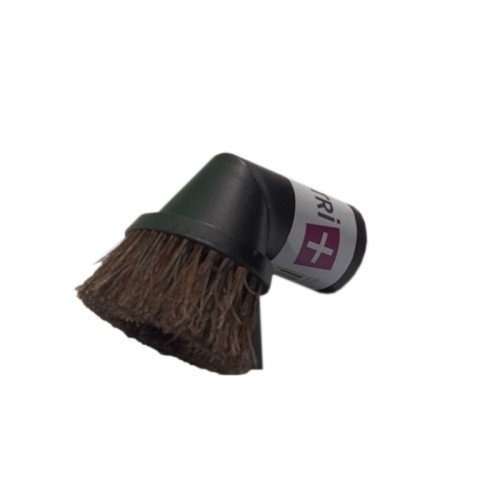 Brosse meuble ovale articulée en crin de cheval pour aspirateur Brosse meuble ovale articulée en crin de cheval pour aspirateur