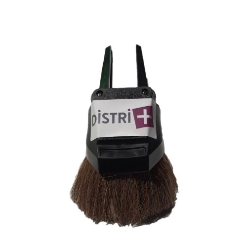 2 en 1 Brosse meuble ronde en crin de cheval + suceur triangulaire pour aspirateur 2 en 1 Brosse meuble ronde en crin de cheval + suceur triangulaire pour aspirateur