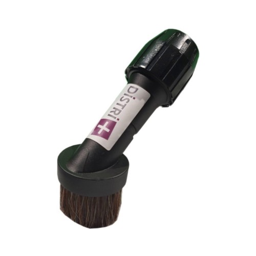 Brosse meuble ronde en crin de cheval universelle pour aspirateur Brosse meuble ronde en crin de cheval universelle pour aspirateur