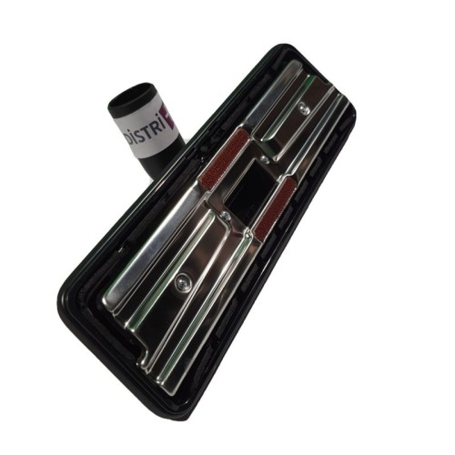 Brosse combinée avec bandes pare chocs WESSEL WERK pour aspirateurs - diamètre 32mm