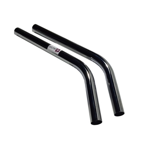 Lot de 2 tubes coudés métal diam 38/40mm pour aspirateurs GHIBLI