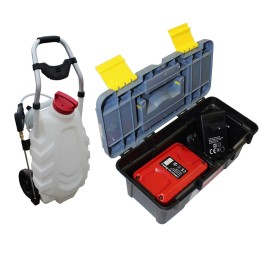 PRO SPRAYER 3.0 Pulvérisateur électrique professionnel autonome 30L avec le coffre de rangement