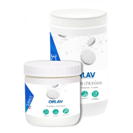 CHLORE Comprimés boite de 500g ORLAV