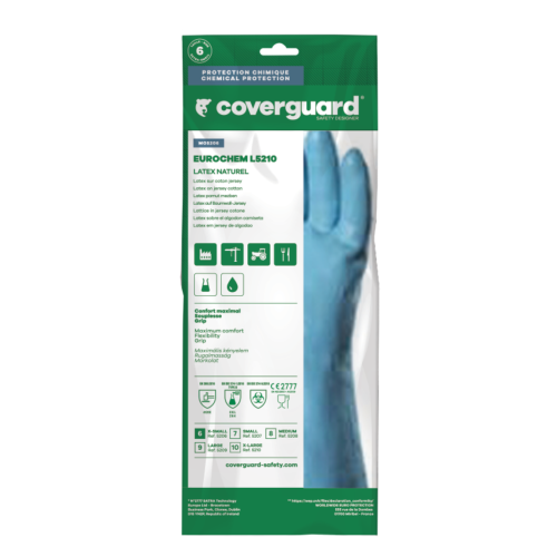 Gant de Ménage Jersey bleu - 4