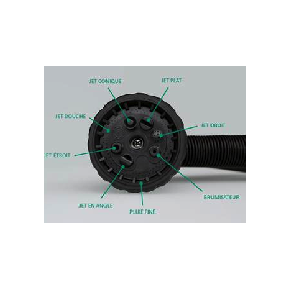 FLEXIPRO Black tuyau arrosage flexible extensible FLEXIPRO Black tuyau arrosage flexible extensible