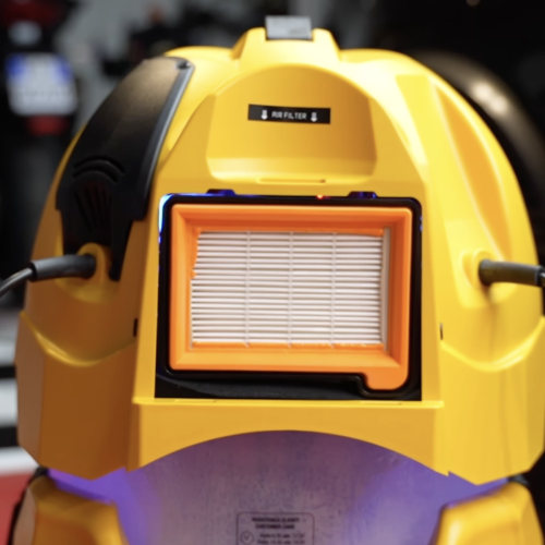 BLACK HAWK R nettoyeur vapeur sèche & aspirateur intégré avec filtration HEPA