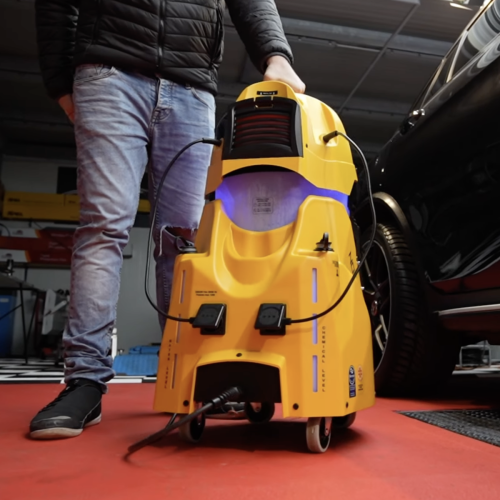 BLACK HAWK nettoyeur vapeur sèche avec aspiration compact 5