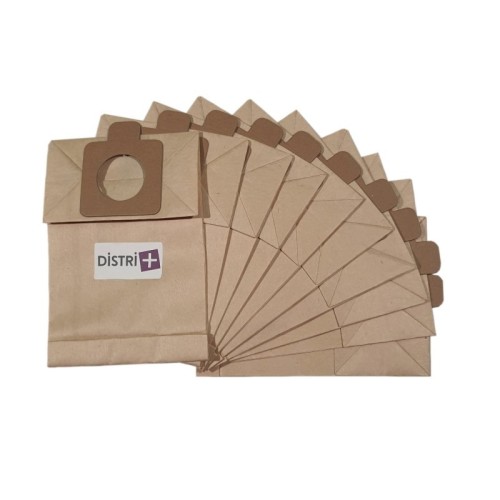 Sac aspirateur compatible MOULINEX INDESIT pochette 10 sacs papier DISTRI+ - 2