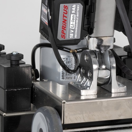 Monobrosse Orbitale sans fil TITAN SQUARE IGO à batteries