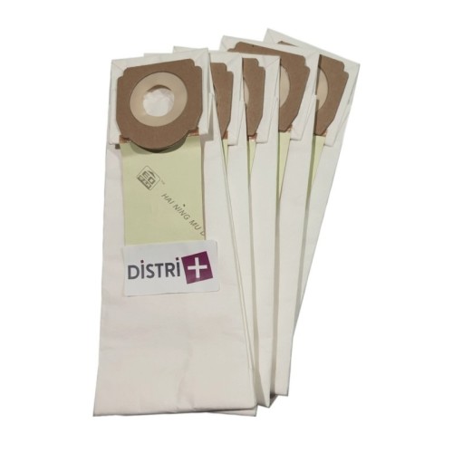 Sac aspirateur compatible HOOVER EUREKA - pochette de 5 sacs papier DISTRI+ - 2