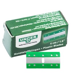 Lame plastique pour grattoir 4 cm de sécurité rétractable Ergotec Unger