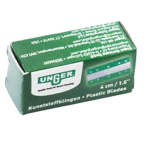 Lame plastique pour grattoir 4 cm de sécurité rétractable Ergotec UNGER - 4