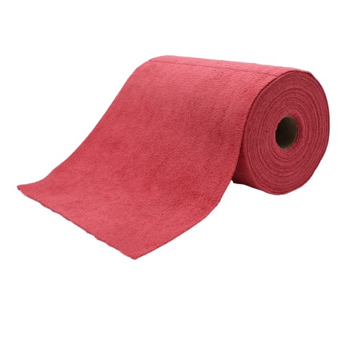 OEKO TEX Standard 100 Bobine microfibre rouge 75 formats de 30 X 30 cm DEWITTE - 2
