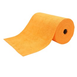 OEKO TEX Standard 100 Bobine microfibre orange 75 formats de 30 X 30 cm DEWITTE - 1