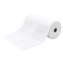 OEKO TEX Standard 100 Bobine microfibre blanc 75 formats de 30 X 30 cm