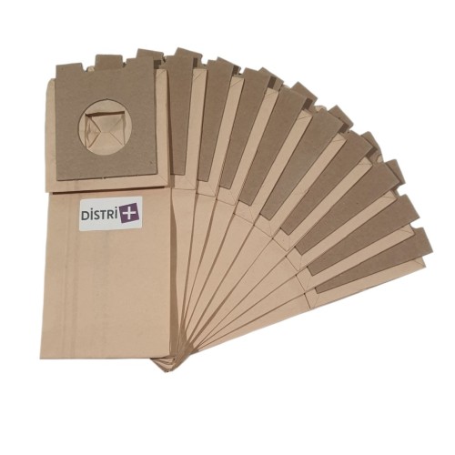 Sac aspirateur compatible HOOVER - 10 sacs papier DISTRI+ - 2