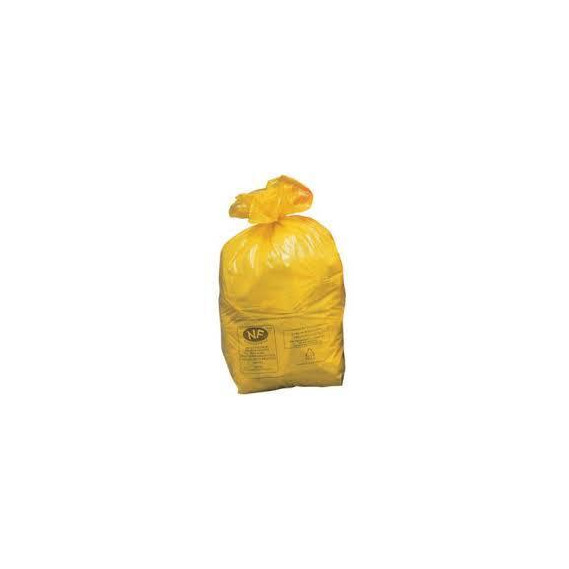 Sac poubelle jaune 50l basse densité