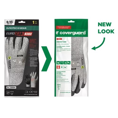 Gant EUROCUT N360 anticoupure Tricot HPPE enduit nitrile COVERGUARD - 3