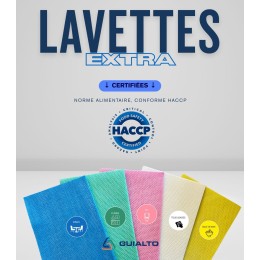 Lavette SUP'R EXTRA HACCP spéciale pour le nettoyage de surface alimentaire