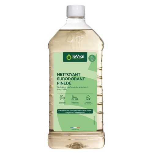 LE VRAI Pinède détergent surodorant PH neutre 1 Litre concentré  - 1