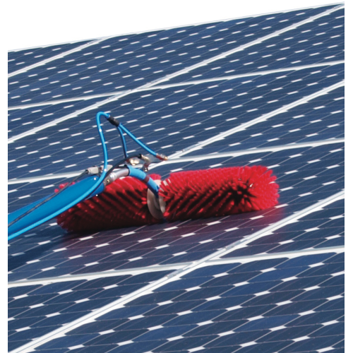 QLEEN brosse rotative solaire électrique
