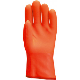 Gant PVC orange fluo 30 cm