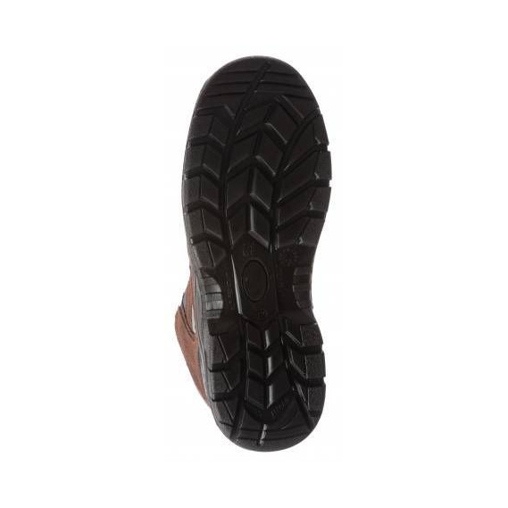 Chaussure haute Copper cuir velours S1P