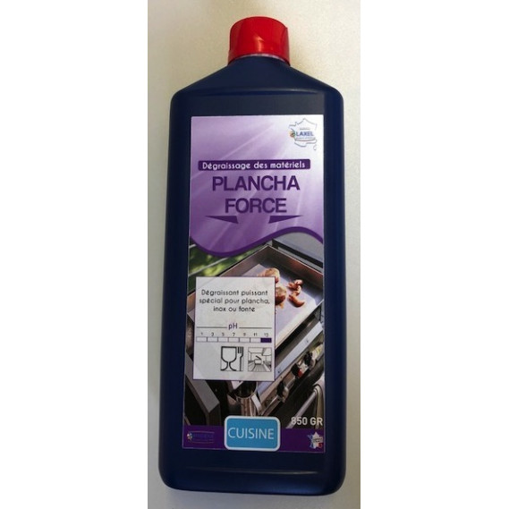 PLANCHA FORCE Dégraissant puissant plancha Inox et Fonte