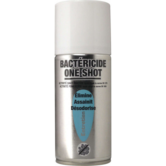 Aérosol auto-percutant ONE SHOT bactericide