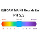 ELIFOAM mains Fleur de Lin mousse lavante 6x1L distributeur offert