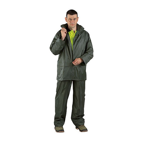 Ensemble pluie souple Polyamide VERT