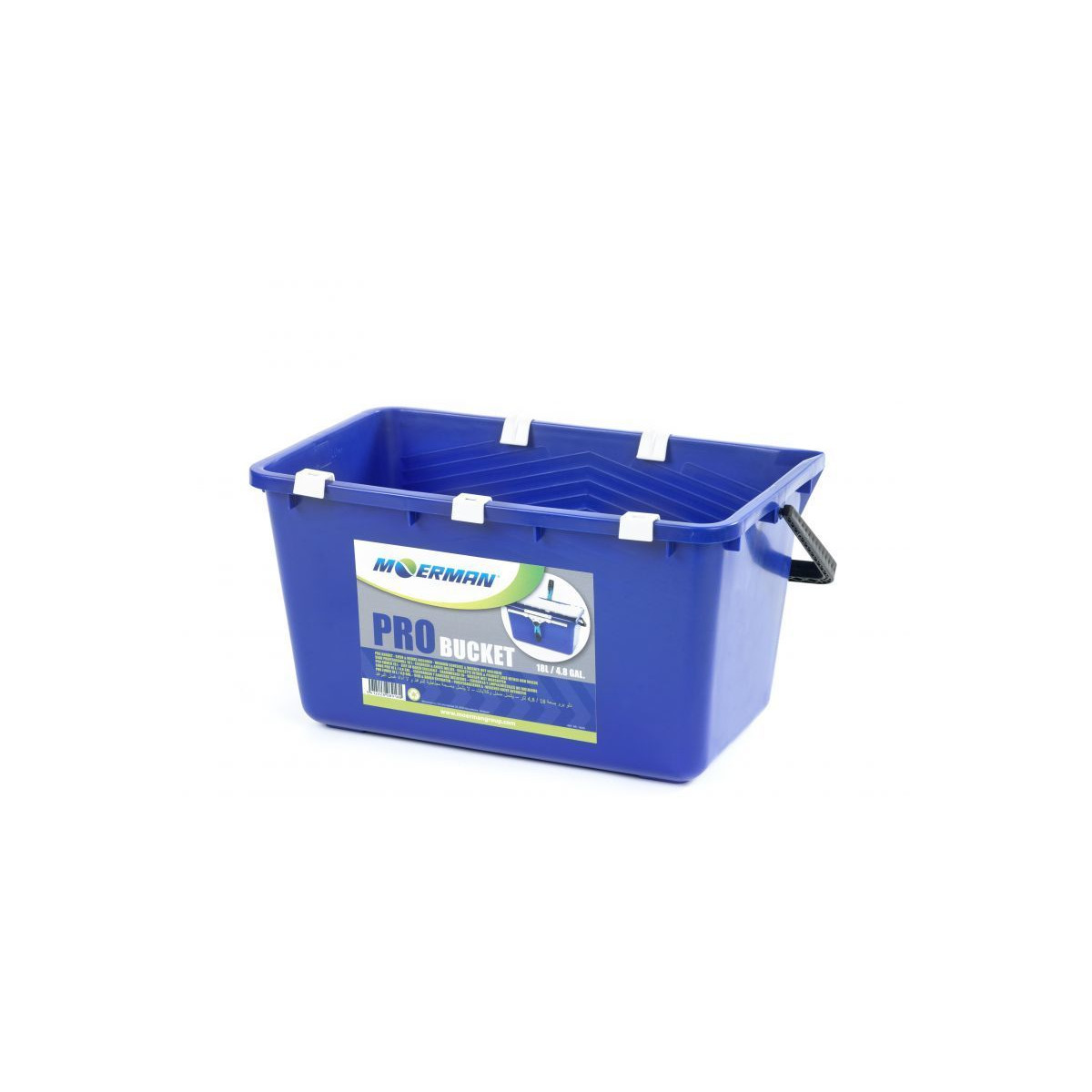 SEAU ALIMENTAIRE GRADUE BEC VERSEUR 12L BLEU