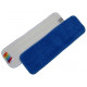 Frange microfibre bleue 60 cm velcro