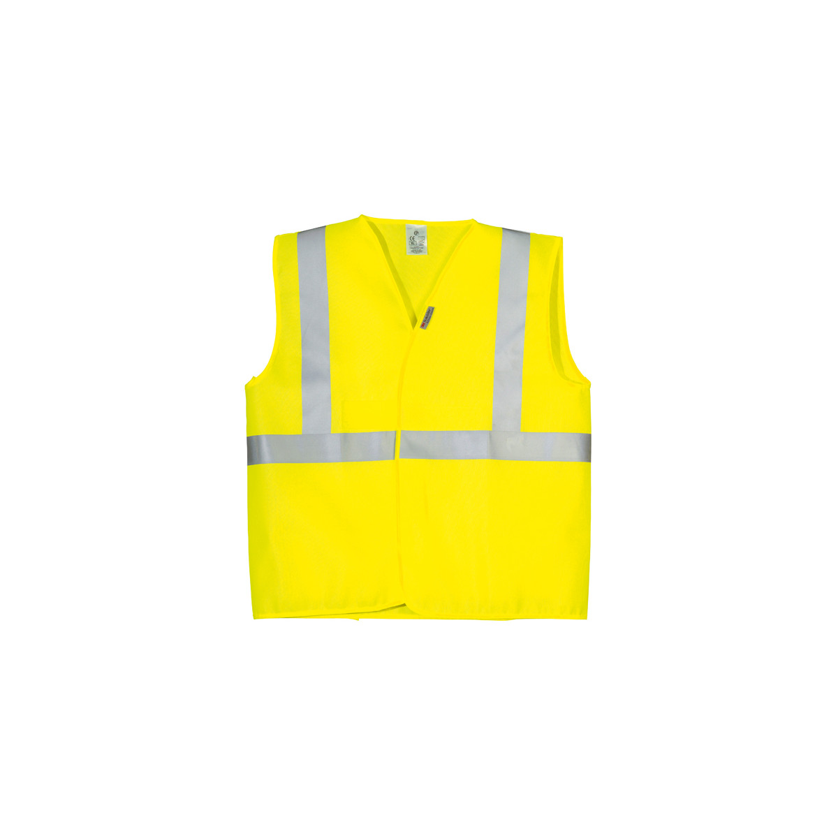 Gilet de sécurité fluorescent à fermeture par Velcro®