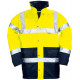 Parka Haute Visibilité HI-WAY jaune/marine