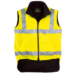 Gilet Haute Visibilité HI-WAY doublé polaire