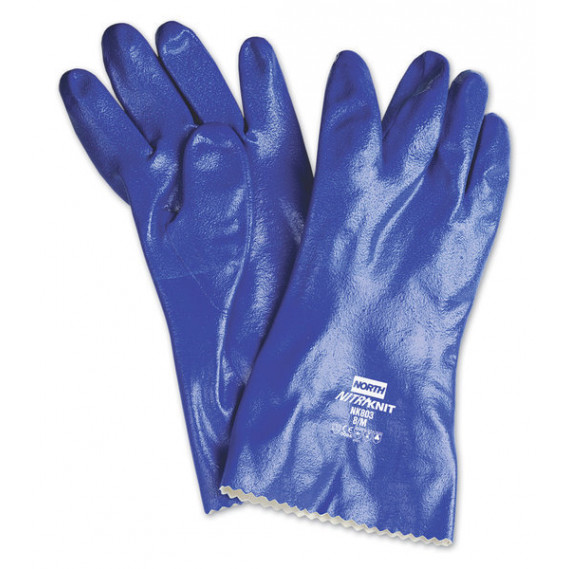 Gants nitrile bleu pour carrosserie