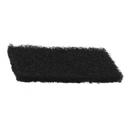 PAD Noir rectangulaire pour mono-brosse orbitale et excentrique