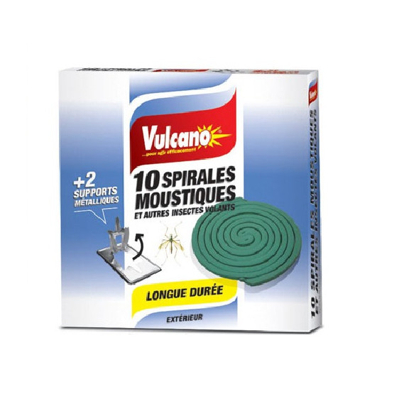 Spirales anti moustiques & autres insectes volants x10 - Hypronet