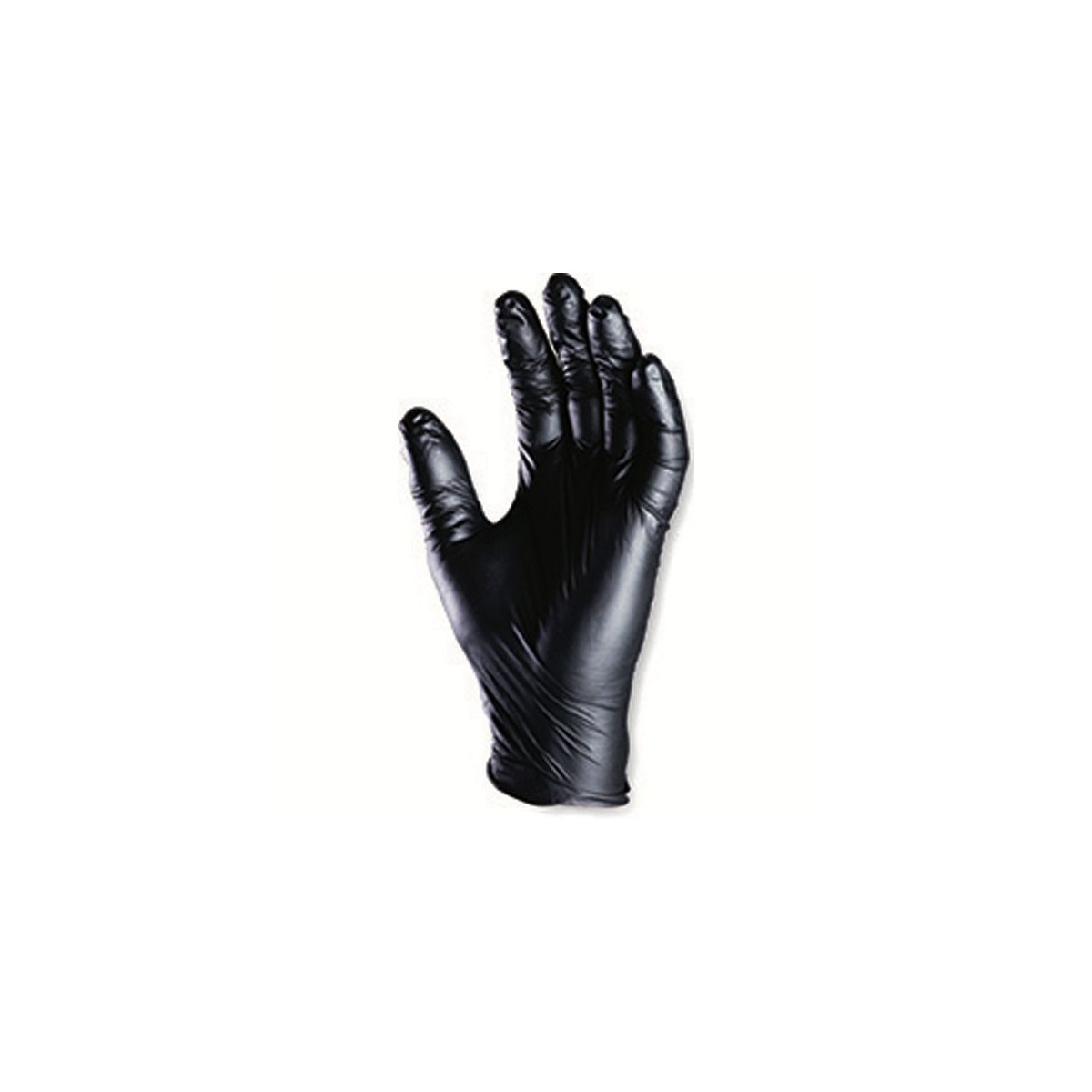 Gants d'examen en nitirle noir CE AQL 1.5 - boite de 100