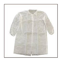 Blouse visiteur PE avec col et pressions