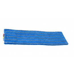 Lavette bouclée microfibre bleue 250 gr