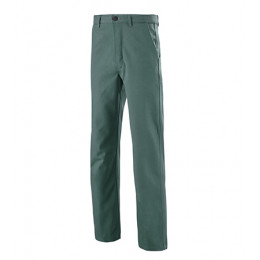 Pantalon 65% coton 35% polyester vert us